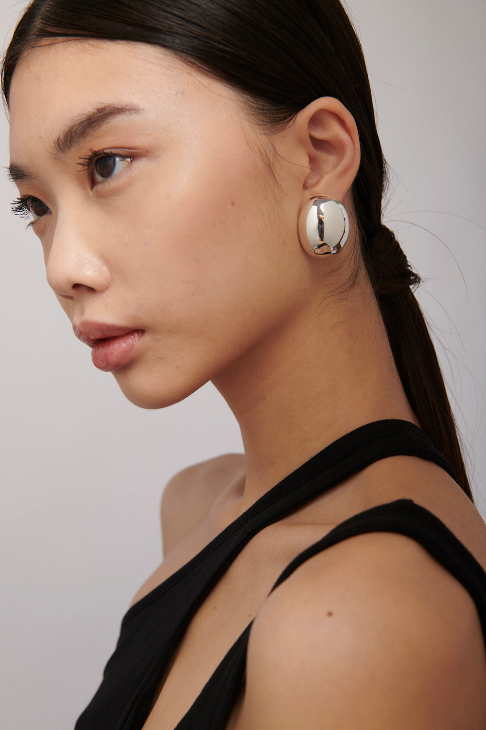 EARRING ISA SILVER