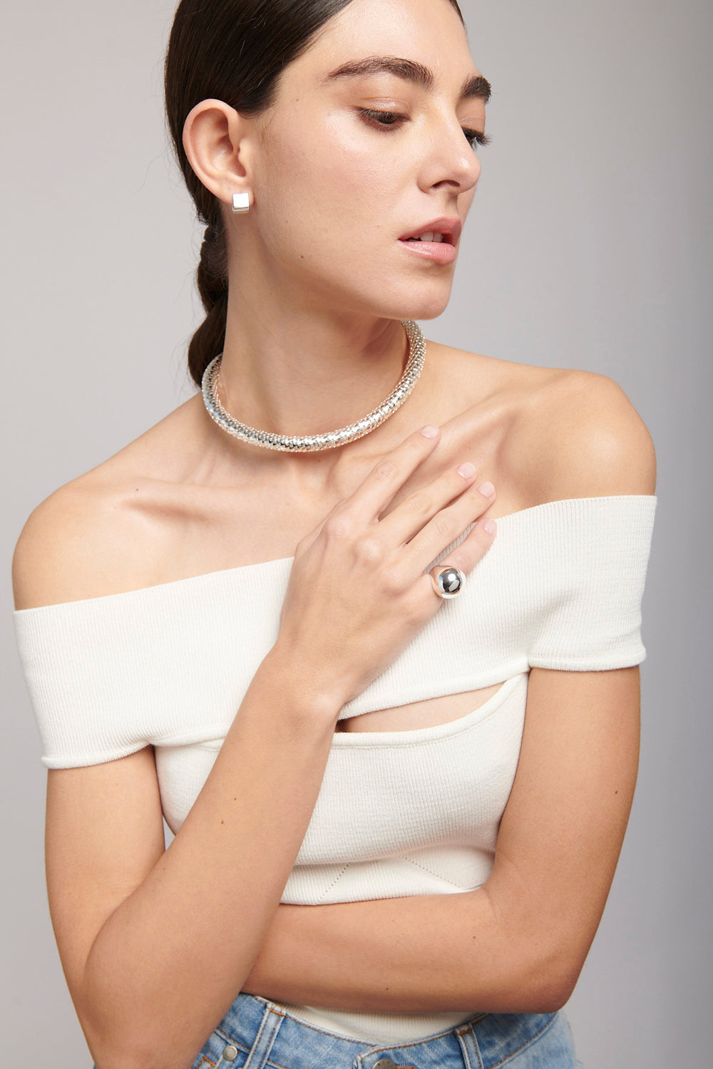 LACE MARGAUX silver