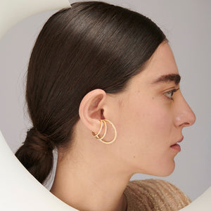EAR CUFF JADE GOLD