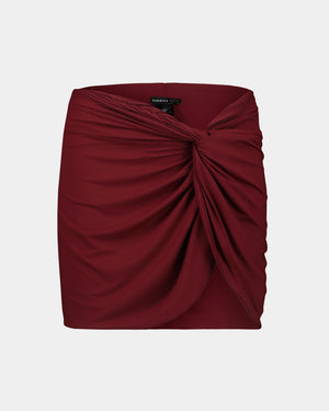 COPRICOSTUME GONNA CORTA BORDEAUX