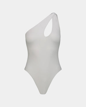 COSTUME INTERO MONOSPALLA NODO BIANCO