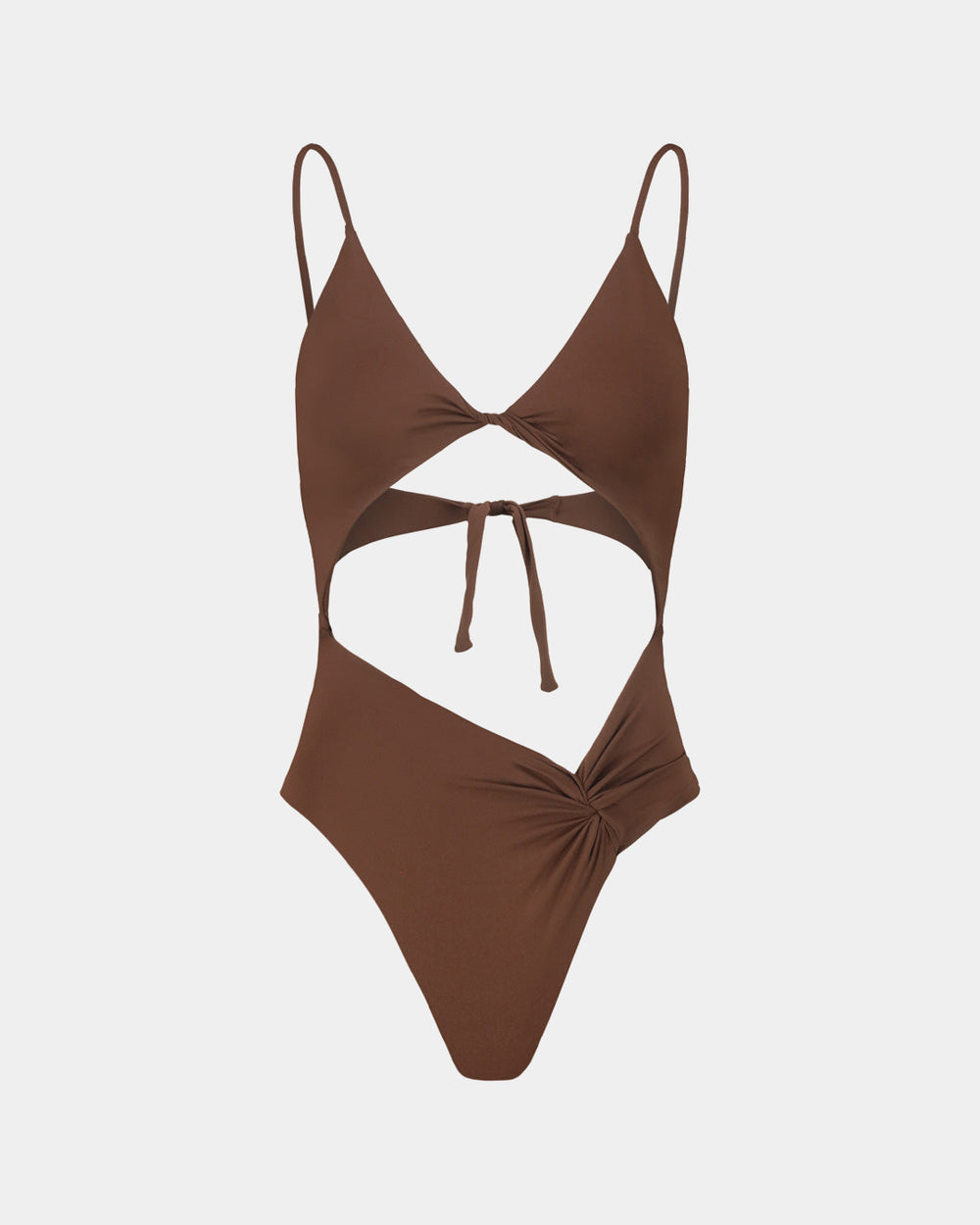 COCOA ONE-PIECE SWIMSUIT WITH SHOULDER STRAP