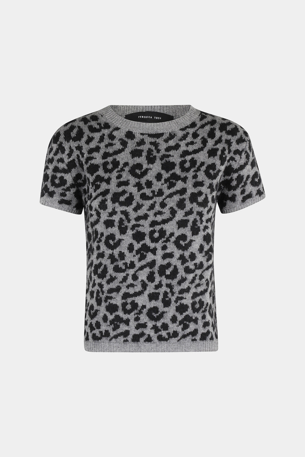 CREW NECK SPOTTED SHORT SLEEVE