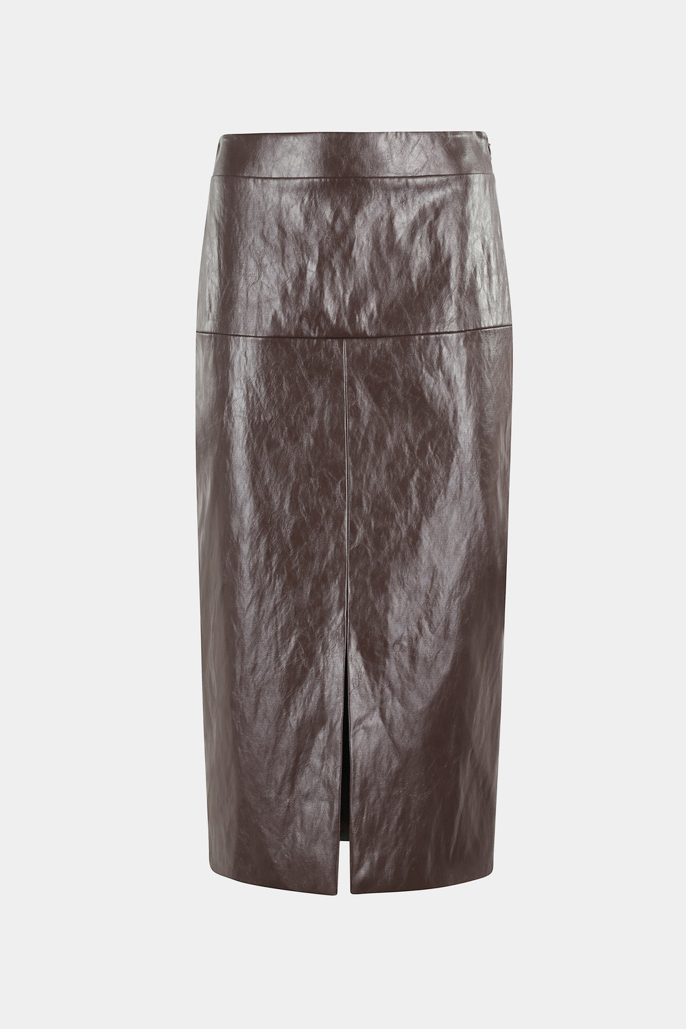 GONNA LONGUETTE PELLE METALLO