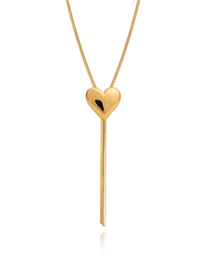 LACE LONG LOVE GOLD
