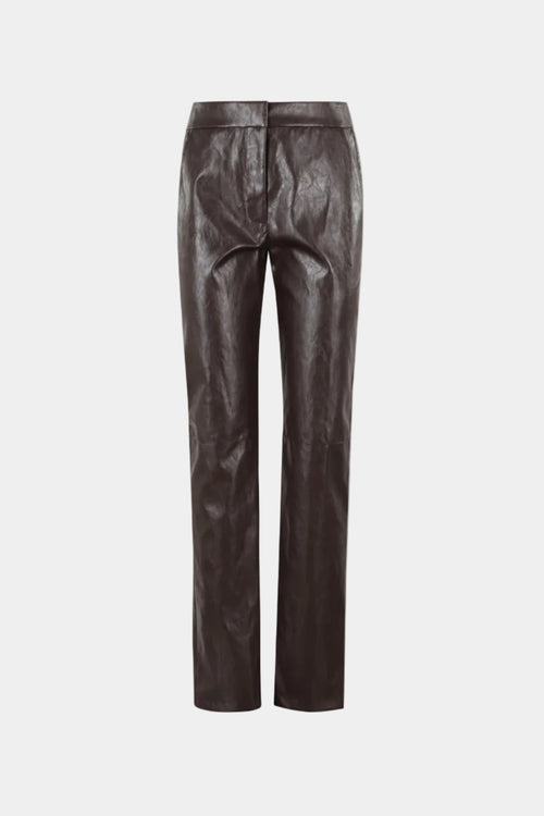 PANTALONE PELLE METALLO