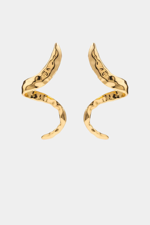 EARRING SNAKE GOLD