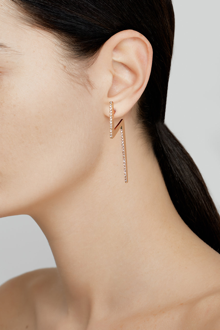 FLASH EARRINGS SILVER (722205114428)