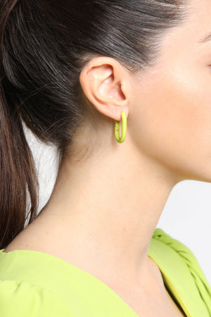 EARRING CHRISTY LIME (6614452600992)