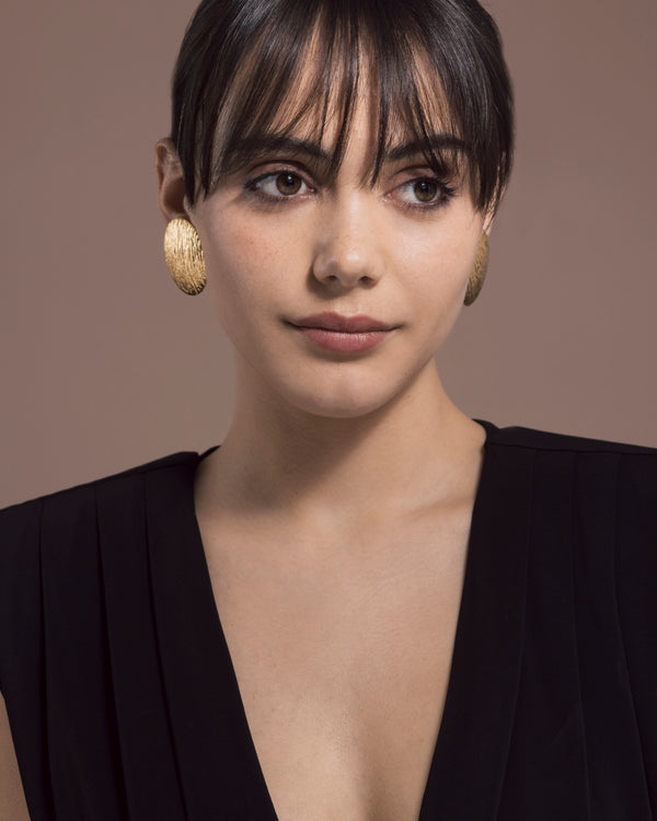 EARRING DAISY GOLD (7768505942176)