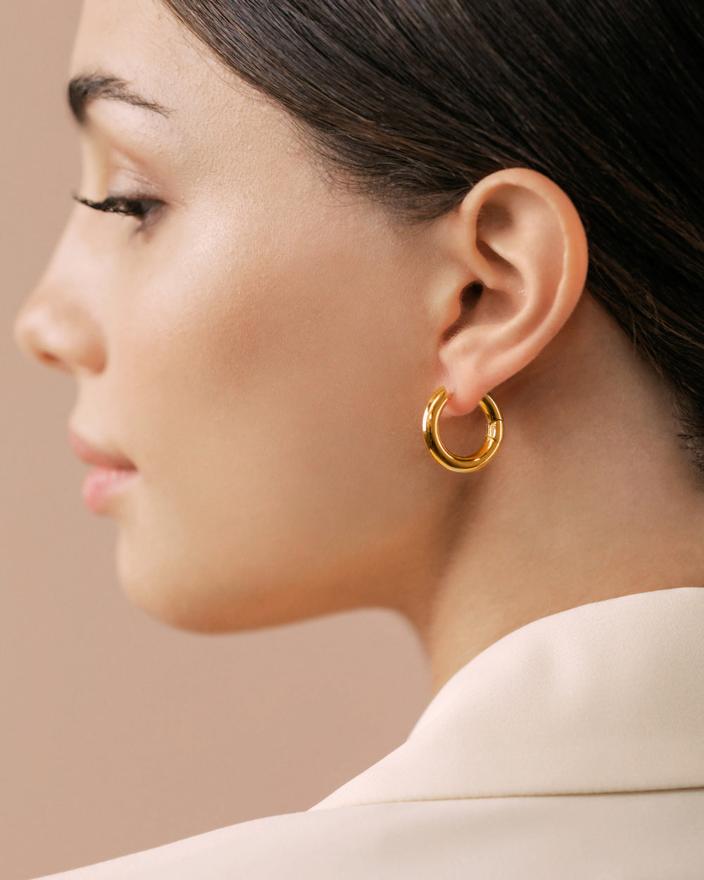 EARRING EVA SMALL GOLD (7174001983648)