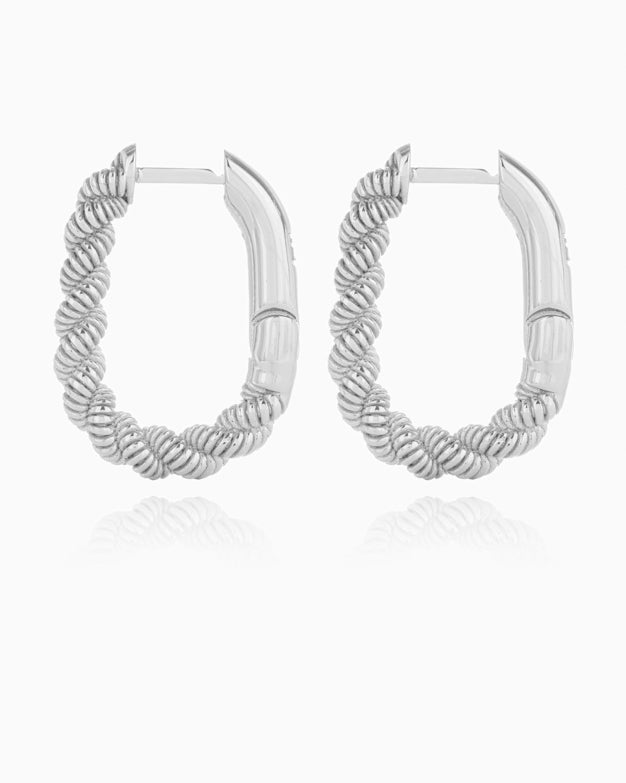 EARRING GRACE SILVER (7833638568096)