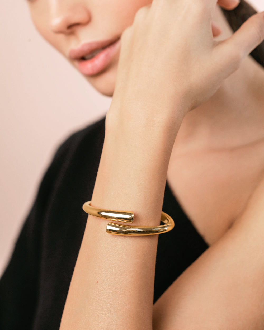 BRACELET TUBE GOLD (6021375295648)