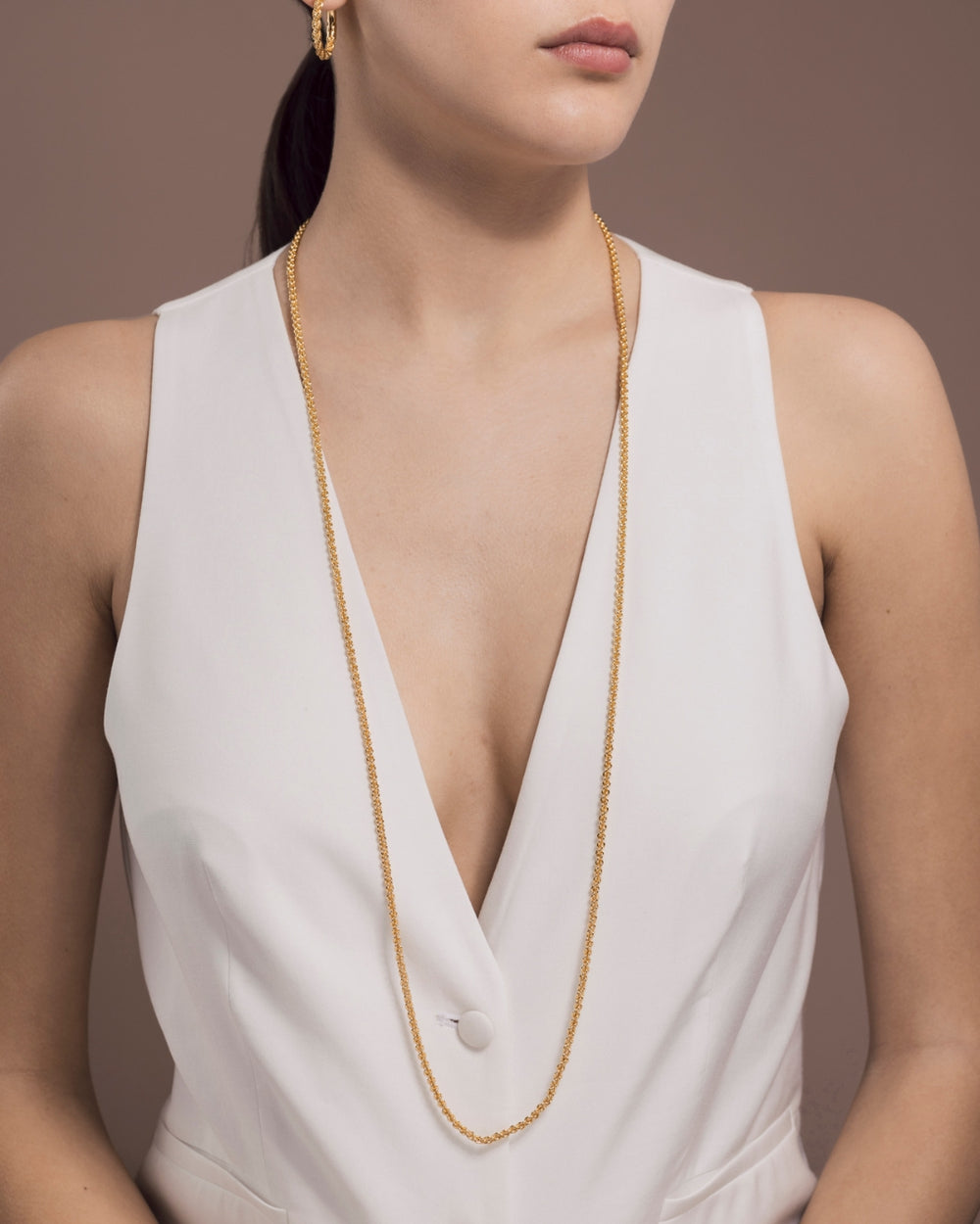 LACE LONG MINI GRACE GOLD (7767686971552)
