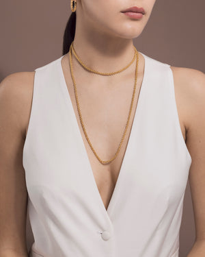 LACE LONG MINI GRACE GOLD (7767686971552)