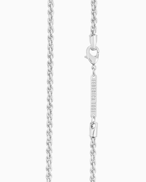 LACE LONG MINI GRACE SILVER (7833570246816)