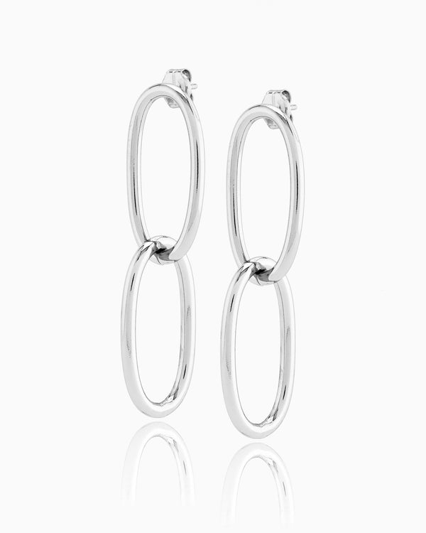 EARRING NEW BOLT SILVER (7174011682976)