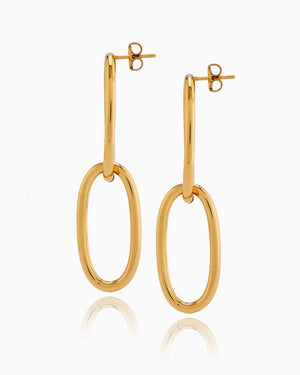 EARRING NEW BOLT GOLD (7174010962080)