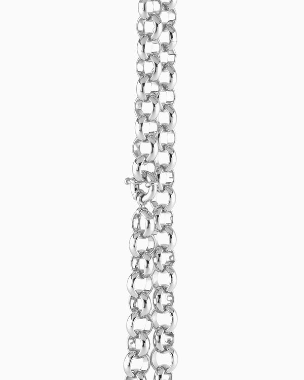 LACE LONG IRMA SILVER (5862147522720)